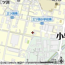 愛知県小牧市三ツ渕1494-4周辺の地図