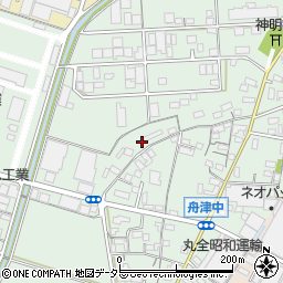 愛知県小牧市舟津259-2周辺の地図