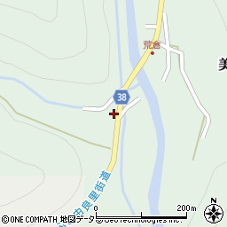 京都府南丹市美山町荒倉荒倉台周辺の地図