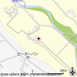 岡山県真庭市蒜山湯船283周辺の地図