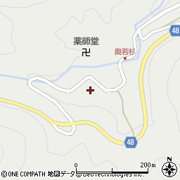 兵庫県養父市大屋町若杉772周辺の地図