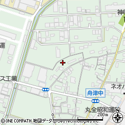 愛知県小牧市舟津258周辺の地図