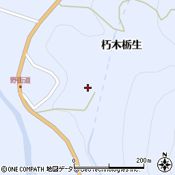 滋賀県高島市朽木栃生637周辺の地図