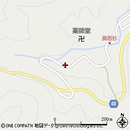 兵庫県養父市大屋町若杉815周辺の地図