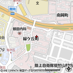 京都府福知山市緑ヶ丘町周辺の地図