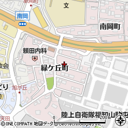 京都府福知山市緑ヶ丘町周辺の地図