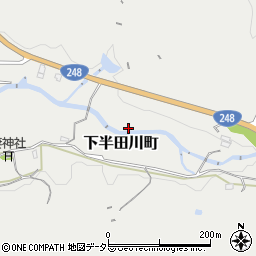 愛知県瀬戸市下半田川町1683-157周辺の地図