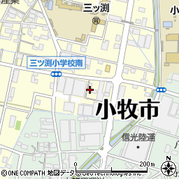 愛知県小牧市三ツ渕1562周辺の地図
