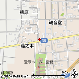 愛知県一宮市大和町苅安賀観音堂127-16周辺の地図