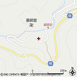 兵庫県養父市大屋町若杉752周辺の地図