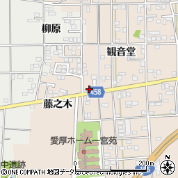 愛知県一宮市大和町苅安賀観音堂127-15周辺の地図