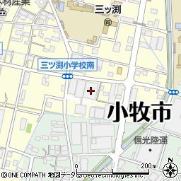 愛知県小牧市三ツ渕1564周辺の地図