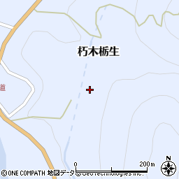 滋賀県高島市朽木栃生647周辺の地図