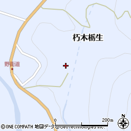 滋賀県高島市朽木栃生636周辺の地図