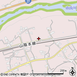 京都府綾部市下原町（五反田）周辺の地図