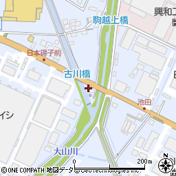愛知県小牧市二重堀1周辺の地図