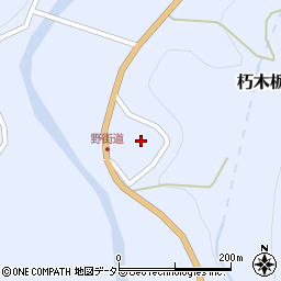 滋賀県高島市朽木栃生543周辺の地図