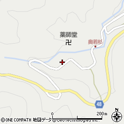 兵庫県養父市大屋町若杉747周辺の地図