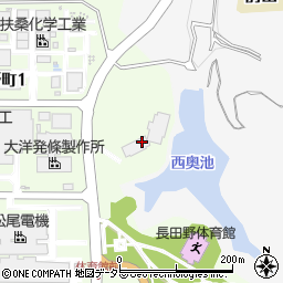 福知山市斎場周辺の地図