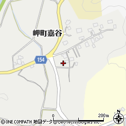 千葉県いすみ市岬町嘉谷1257周辺の地図