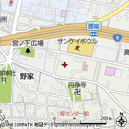 京都府福知山市東堀2343-1周辺の地図