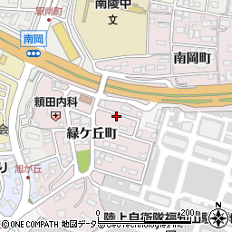 京都府福知山市天田緑ケ丘町周辺の地図