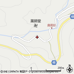 兵庫県養父市大屋町若杉744周辺の地図