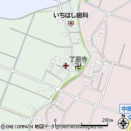 岐阜県安八郡輪之内町福束新田45周辺の地図