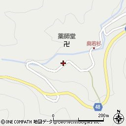 兵庫県養父市大屋町若杉746周辺の地図