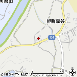 千葉県いすみ市岬町嘉谷1380周辺の地図