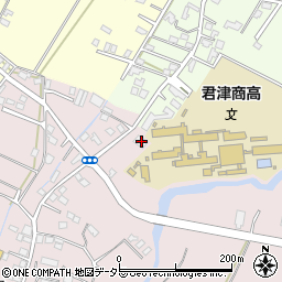 千葉県富津市岩瀬1173周辺の地図