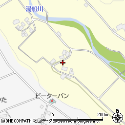 岡山県真庭市蒜山湯船281-1周辺の地図