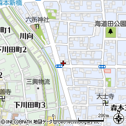 株式会社エービス　名古屋支店周辺の地図
