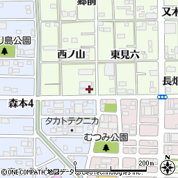 愛知県一宮市馬見塚西ノ山66-2周辺の地図