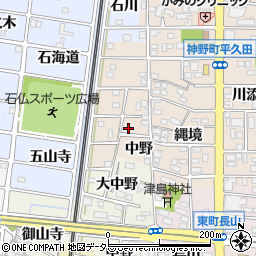〒482-0033 愛知県岩倉市神野町の地図