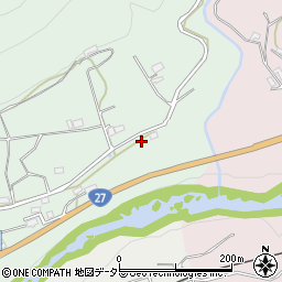 京都府綾部市西原町篭子石周辺の地図