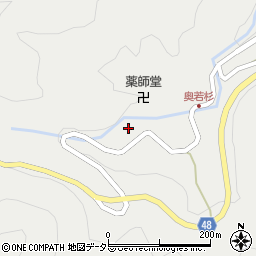 兵庫県養父市大屋町若杉739周辺の地図