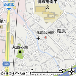 静岡県御殿場市萩原1370-10周辺の地図