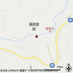 兵庫県養父市大屋町若杉742周辺の地図