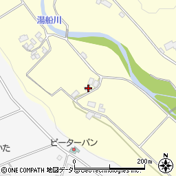岡山県真庭市蒜山湯船252周辺の地図