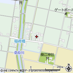 岐阜県羽島市上中町午北154周辺の地図