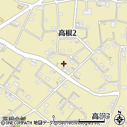 愛知県小牧市高根周辺の地図