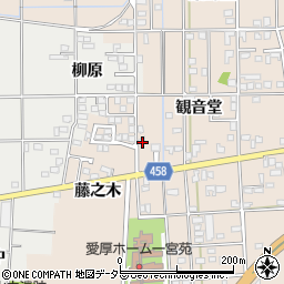 愛知県一宮市大和町苅安賀観音堂125-2周辺の地図