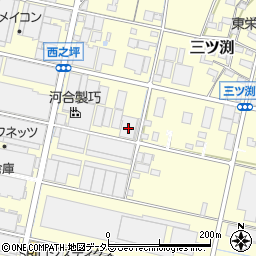 愛知県小牧市三ツ渕1235-1周辺の地図