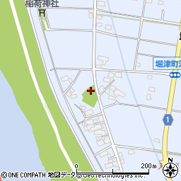 岐阜県羽島市堀津町46周辺の地図