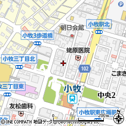 小澤剛税理士事務所周辺の地図