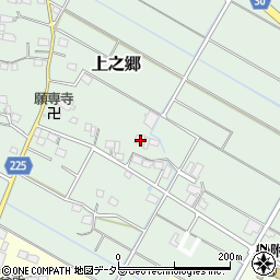 岐阜県養老郡養老町上之郷256周辺の地図
