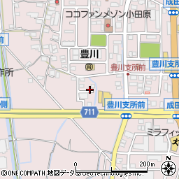 神奈川県小田原市成田周辺の地図