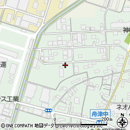 愛知県小牧市舟津119周辺の地図