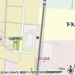 琵琶倉庫株式会社　彦根営業所周辺の地図